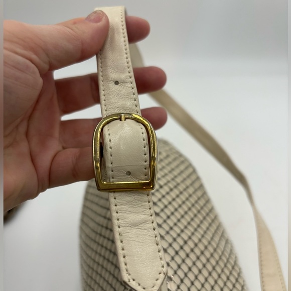 WHITING & DAVIS Vintage Mesh-Metal Chain-mail Crossbody Bag - Picture 9 of 14
